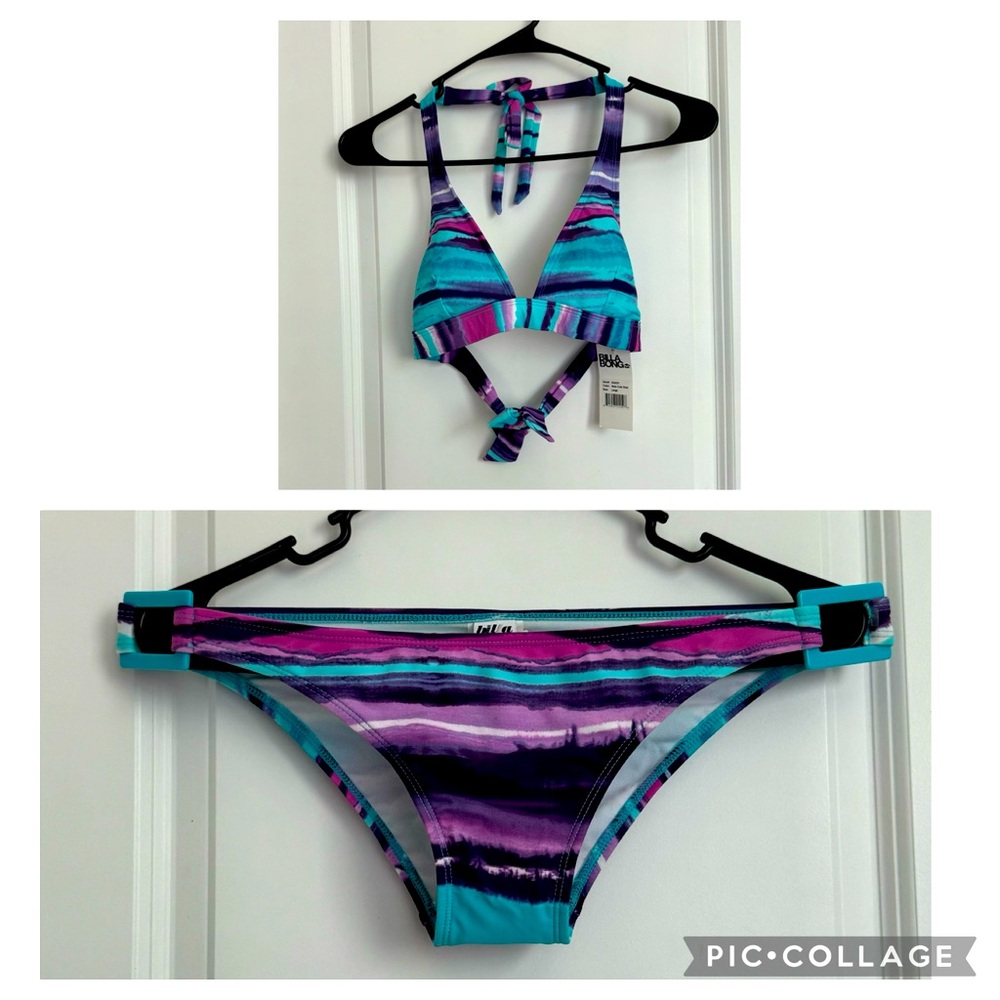 Billabong Bikini Striped Swimwear for Women NWT